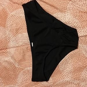 Black bikini bottom